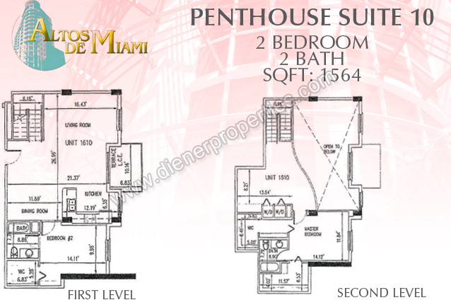 Altos de Miami Condo Floor Plans